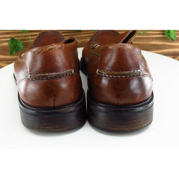 Cole Haan Shoes Sz‎ 11 M Brown Loafer Leather Men